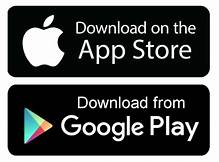 Boutons App Store et Google Play