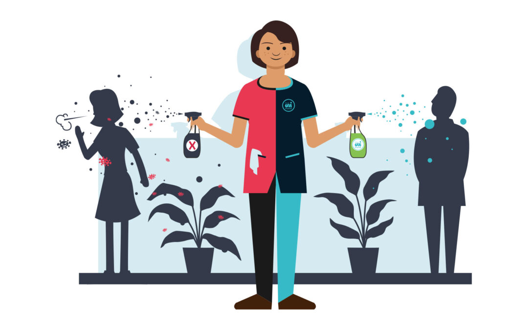 Alternatives aux produits chimiques : et si vous en parliez à votre entreprise de propreté ?