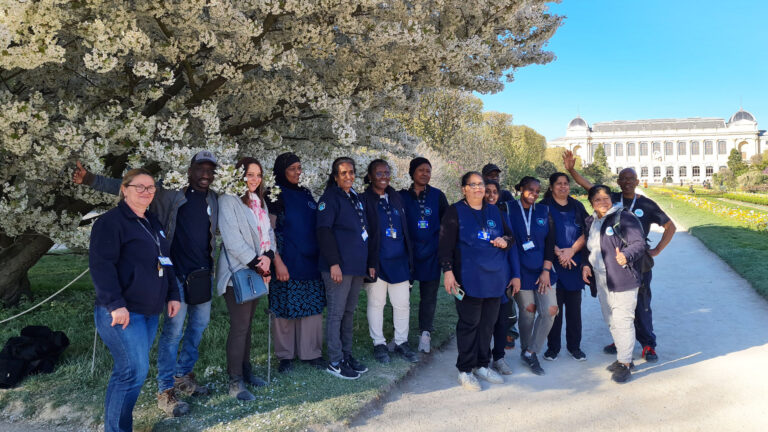 #FIERS : Angelica, Célestina, Jasokumar, Thilagawathy, Sandravani, Marlène et Siabou au Muséum National d&rsquo;Histoire Naturelle