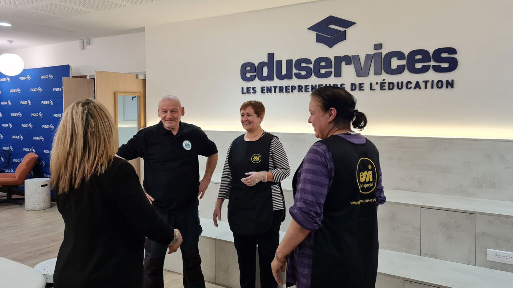 interview agent de propreté campus