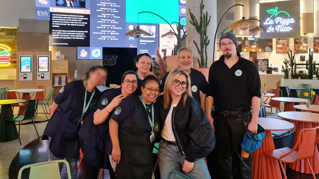 interview agent propreté loisirs coworking food court